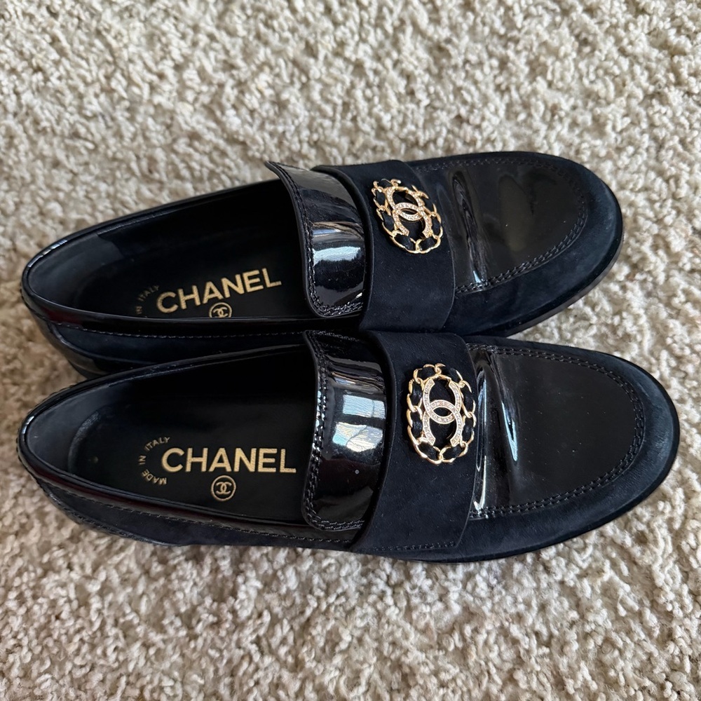 CHANEL black loafers - Picture 7 of 10